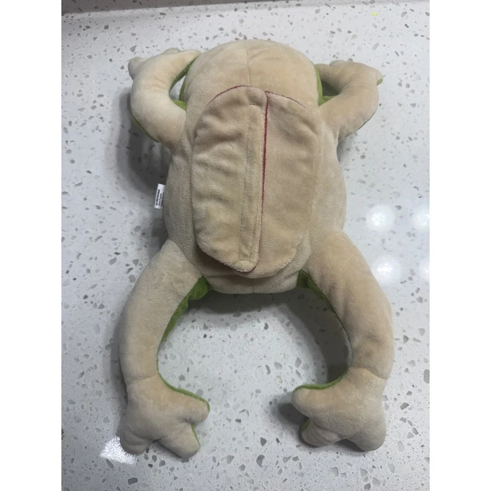KiwiCo Dissection Frog Green EUC Anatomy Educational Plush Science Teaching Home